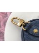 LV Monogram Denim Bag Charm and Key Holder 